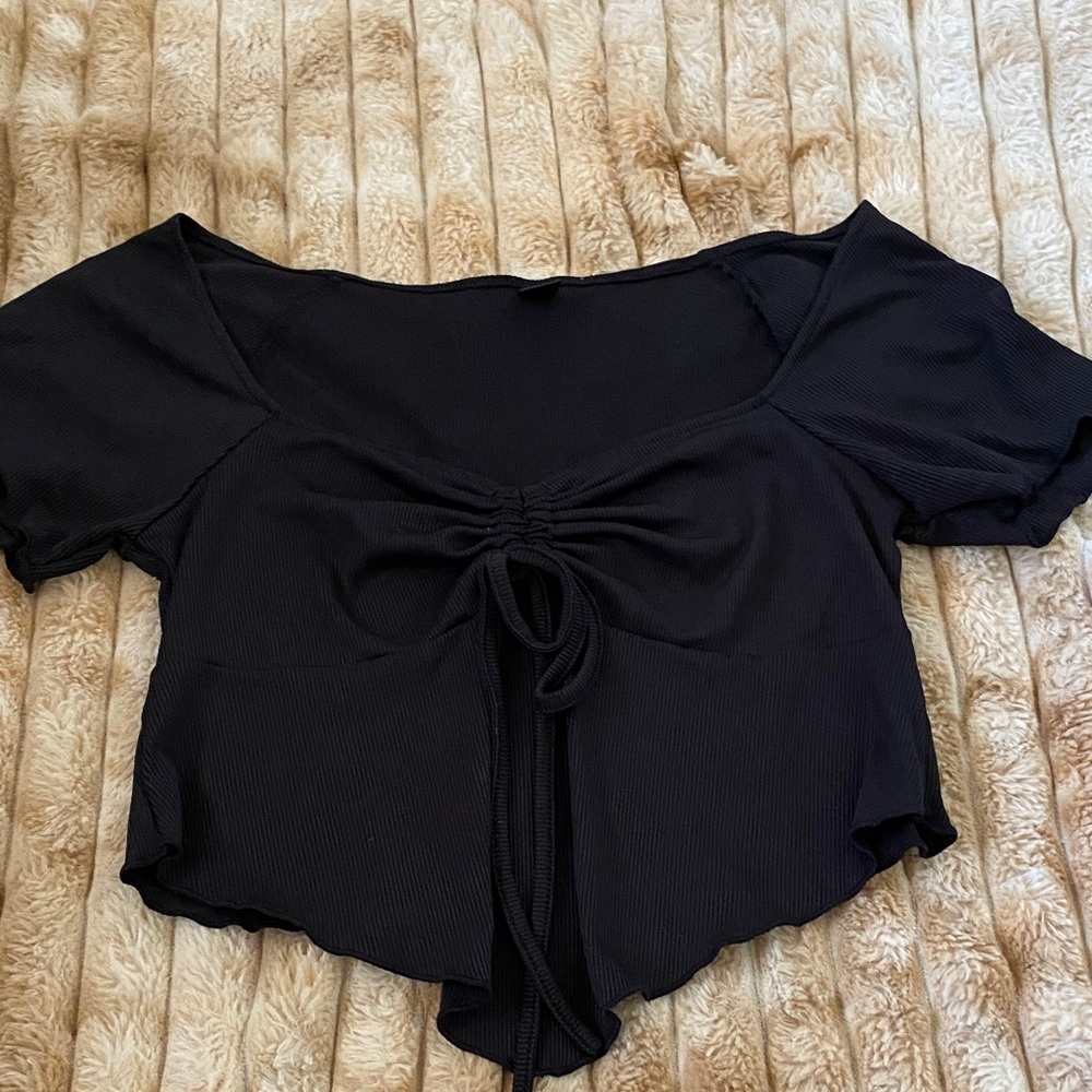 Elegant Black Women's Top